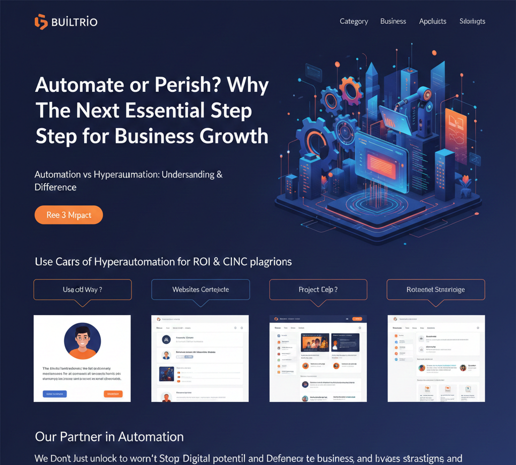 Automate or Perish? Why Hyperautomation is the Next Essential Step for Business Growth